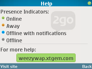 2go screenshot