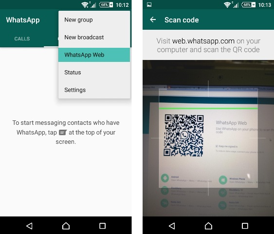 whatsapp web